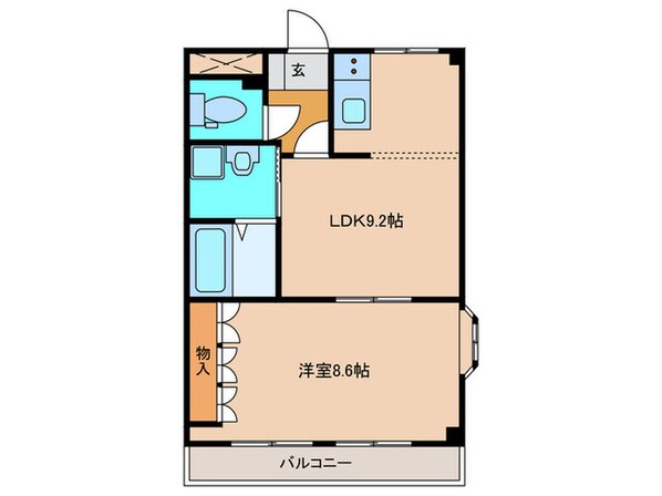 シャルル　リュミエールの物件間取画像